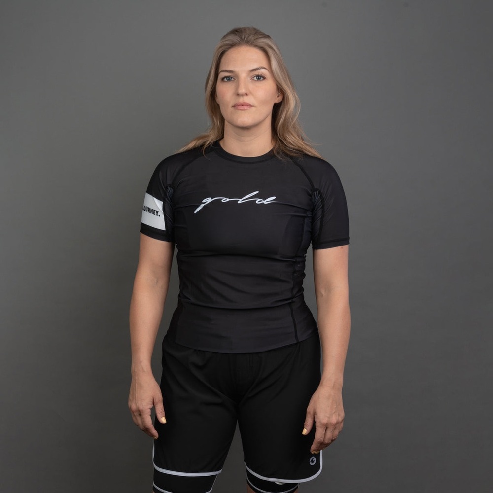 Gold BJJ Rash Guard